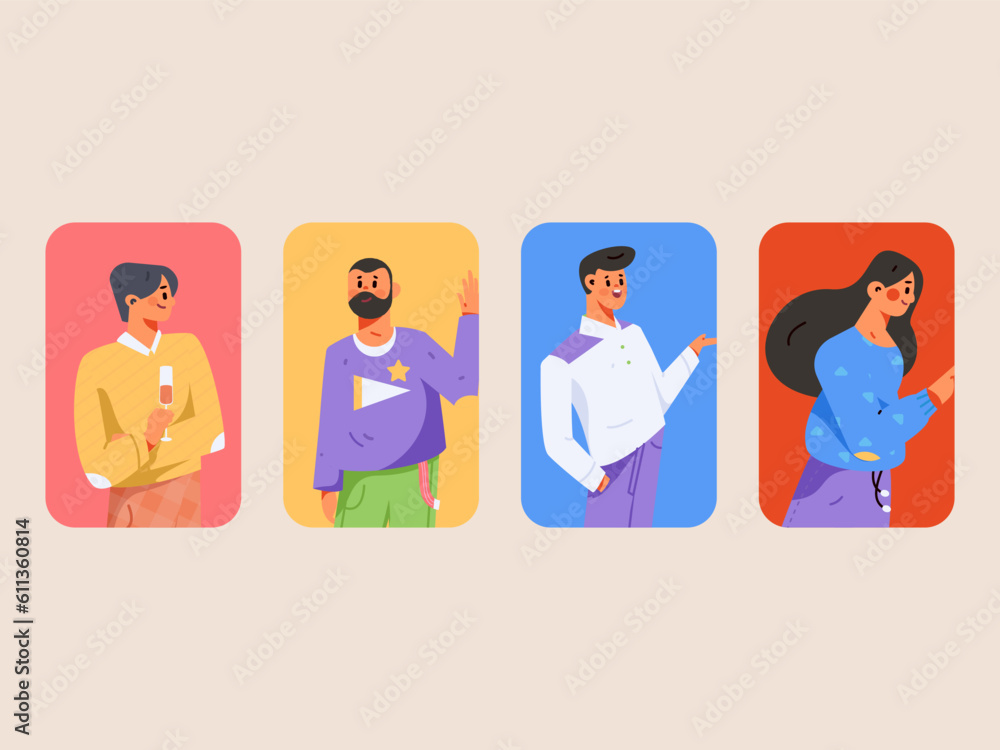 Business People Flat Vector Concept Operation Hand Drawn Illustration
Business People Flat Vector Concept Operation Hand Drawn Illustration