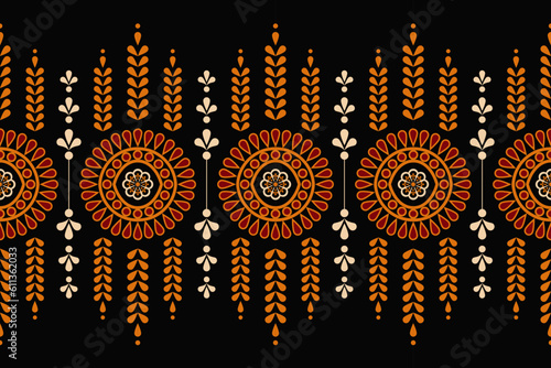 Geometric ethnic pattern seamless design for background, wallpaper, fabric, carpet, mandalas, clothing, wrapping, sarong, table cloth, shape, geometric pattern, ethnic pattern, traditional