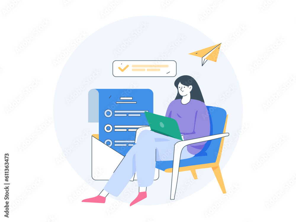 Business People Flat Vector Concept Operation Hand Drawn Illustration
Business People Flat Vector Concept Operation Hand Drawn Illustration