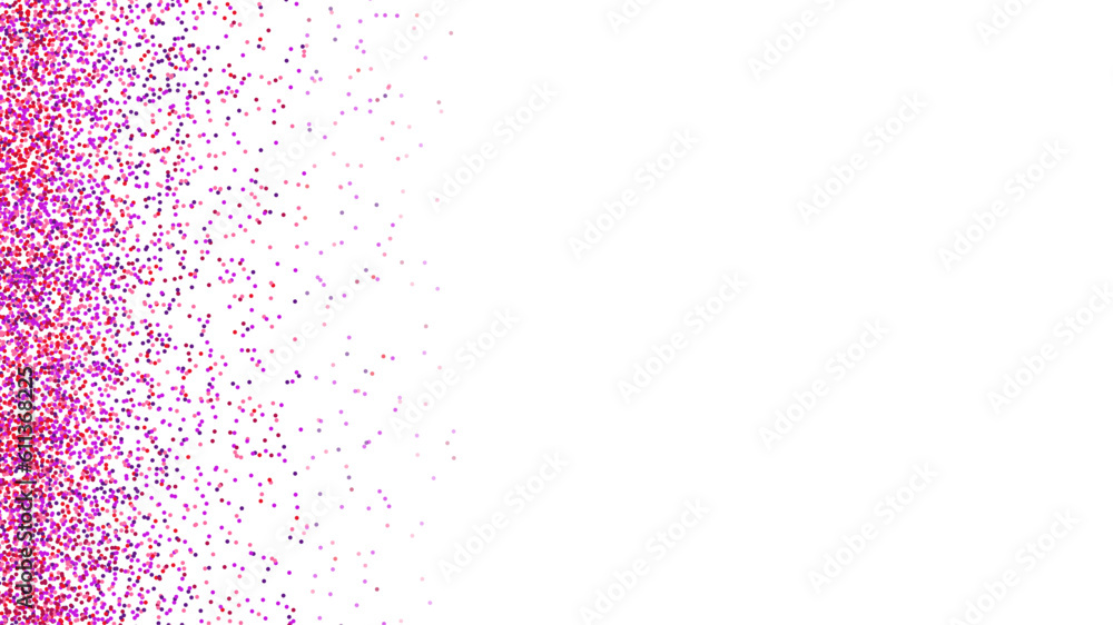 Pink glowing confetti glitter vector particles texture