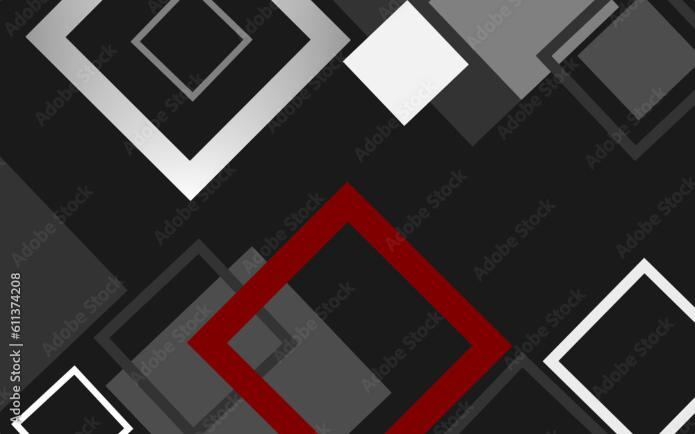 Abstract gray background of overlapping squares. Abstract gray background of overlapping squares.