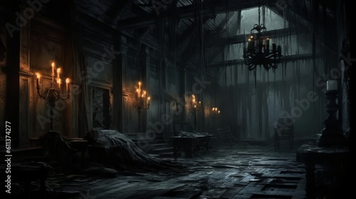 A Chilling and Haunted House Shrouded in Mystery