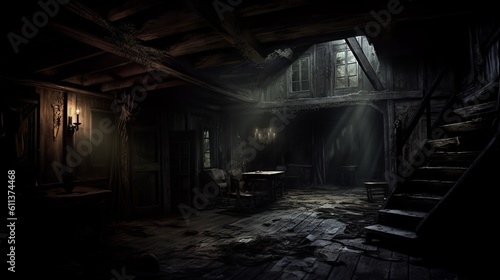 A Chilling and Haunted House Shrouded in Mystery