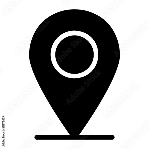 address location glyph icon