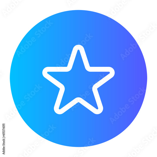 favorite gradient icon