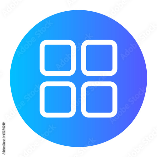 main menu gradient icon Free Download main menu gradient icon - GFXLoad