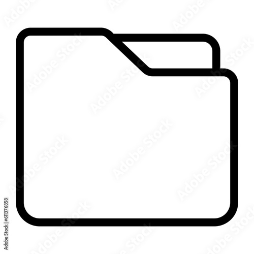 folders line icon