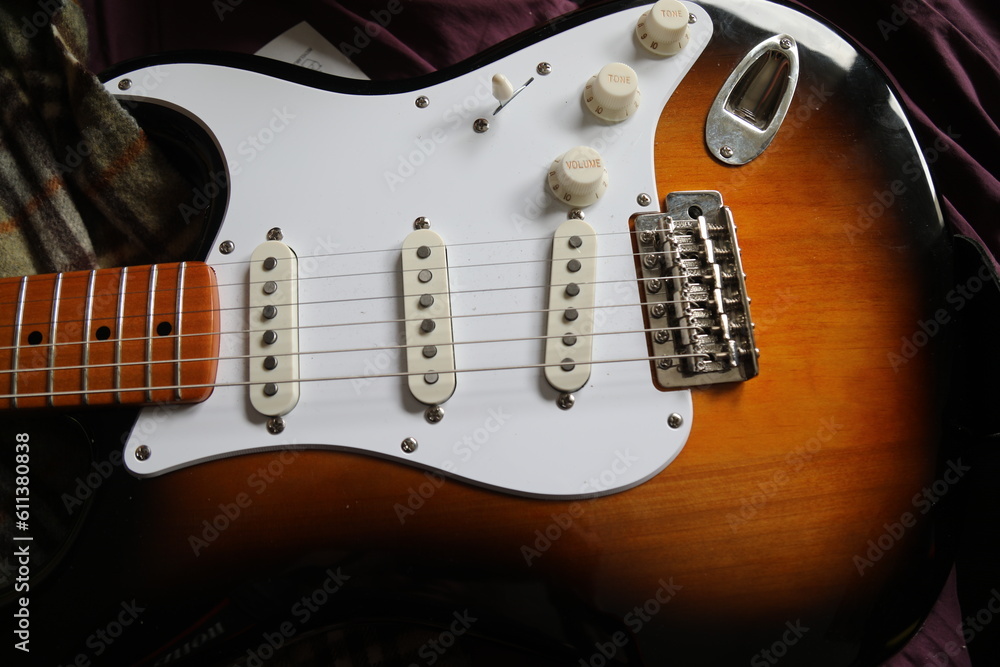 Naklejka premium guitare squire