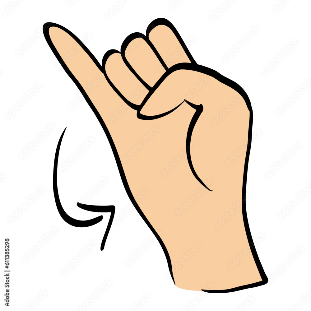 Sign Language Alphabet Symbol Letter J Sign Language Alphabet Symbol Letter J