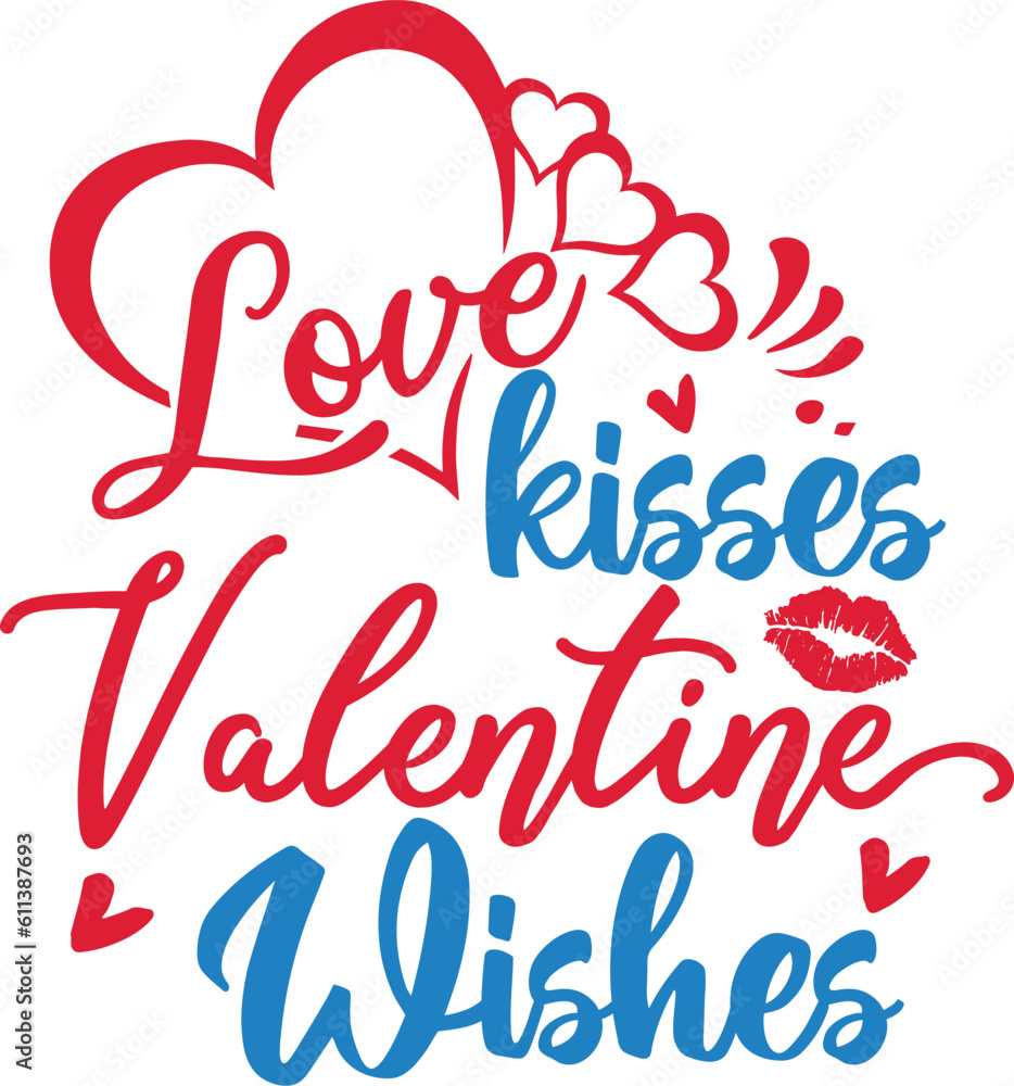 Valentine Trendy SVG T-shirt Design Valentine Trendy SVG T-shirt Design
