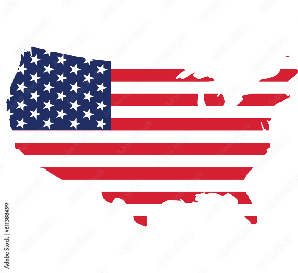 American Flag Images-vector free download 