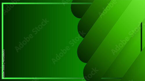 Green nature pillar gradient abstract background