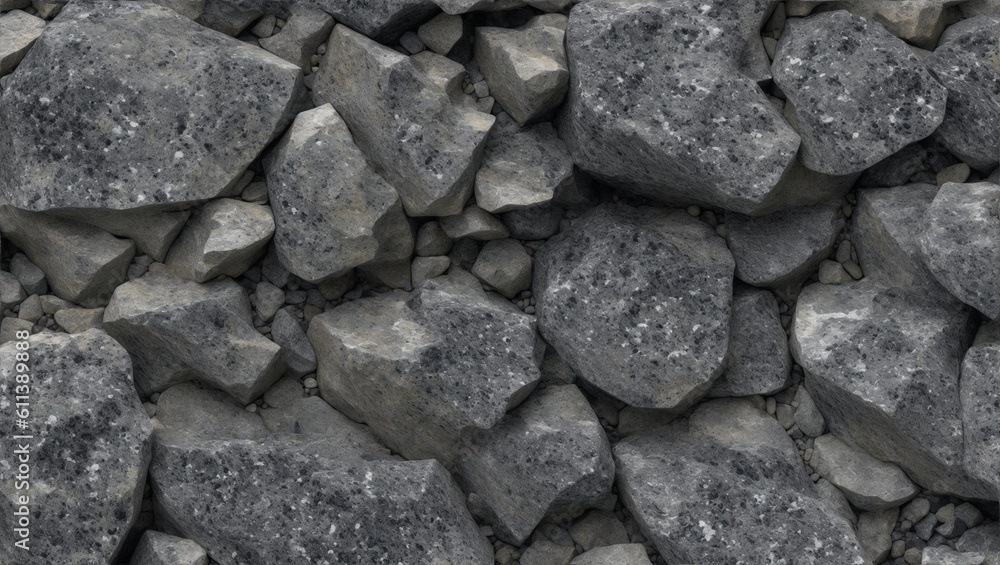 Dark stone background. Black white rock granite texture. Mountain surfase close-up, generative ai Dark stone background. Black white rock granite texture. Mountain surfase close-up, generative ai