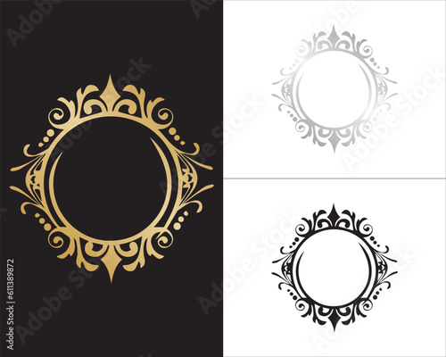 Golden Decorative Vector 