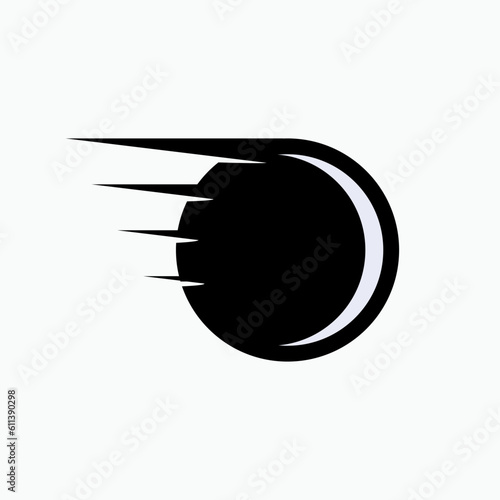 Fast Delivery Icon. Express, Courier Service Symbol  - Vector.    