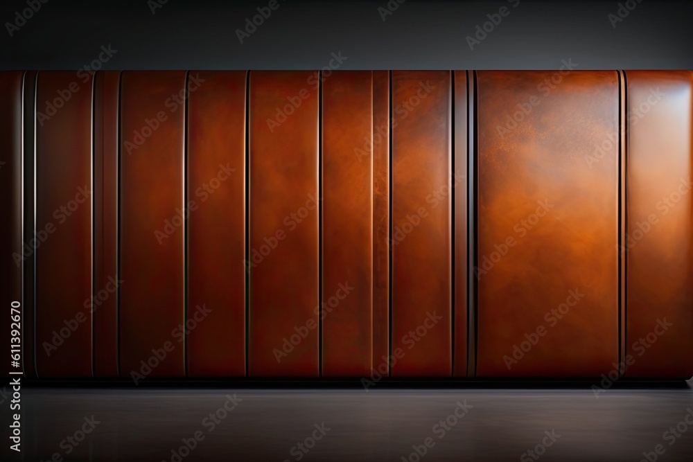 Brown Leather Texture Background Generative AI Brown Leather Texture Background Generative AI