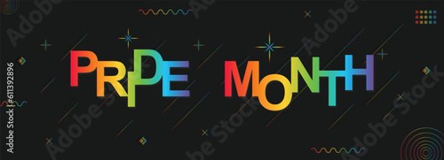 LGBT pride month, support people to gain equal rights, lgbtq campaign banner, human unity of different races, Stop racism, lesbian, gay, bisexual, and transgender, community awareness