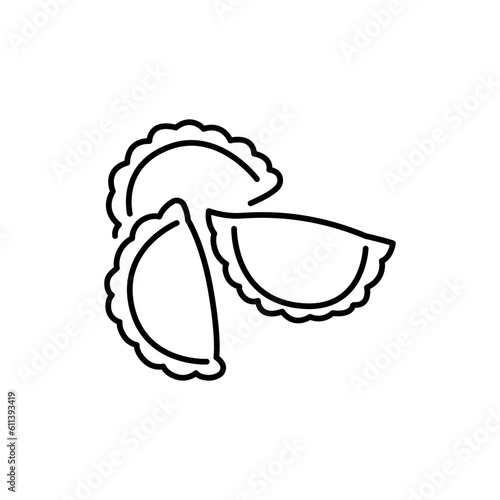 Vareniks black line icon.