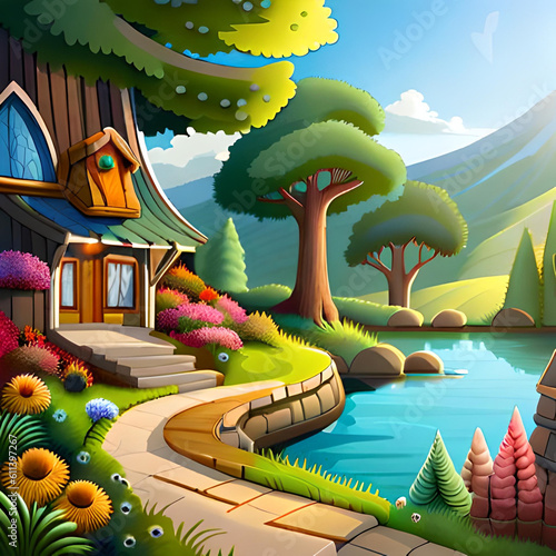 landscape in the park