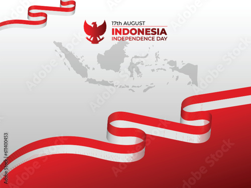 Dirgahayu Republik Indonesia Background Template