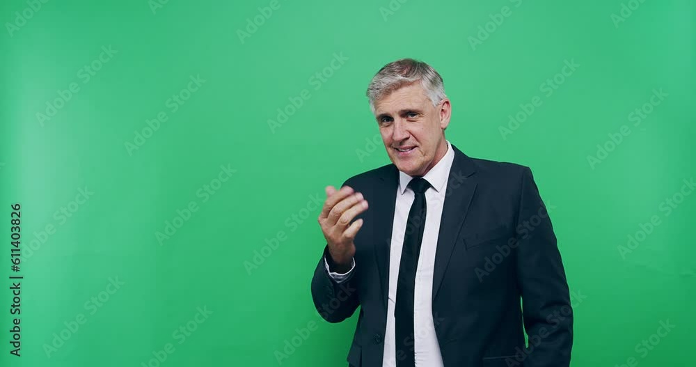 Green screen, yes and senior business man fist in air with celebration and success from investment growth. Mature manager, ceo and excited executive with mockup in studio celebrate financial win Green screen, yes and senior business man fist in air with celebration and success from investment growth. Mature manager, ceo and excited executive with mockup in studio celebrate financial win
