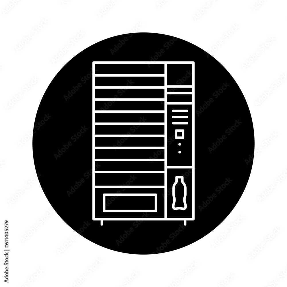 Self ordering kiosk water black line icon. Pictogram for web page Self ordering kiosk water black line icon. Pictogram for web page