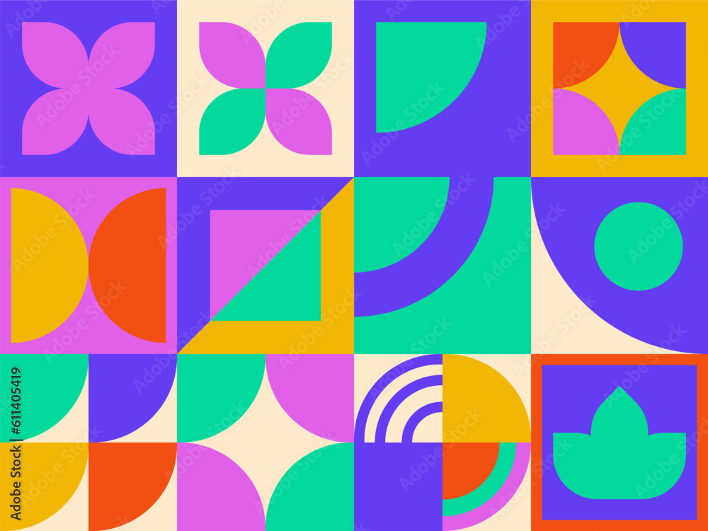Minimalist Abstract Geometric Shape Background Minimalist Abstract Geometric Shape Background