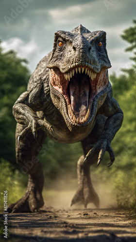 tyrannosaurus rex dinosaur © Trey