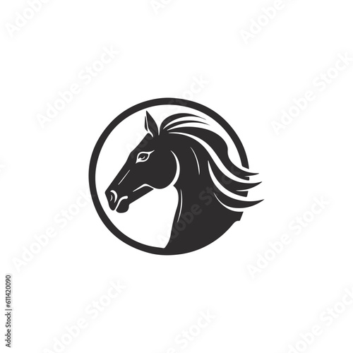 Horse's head logo