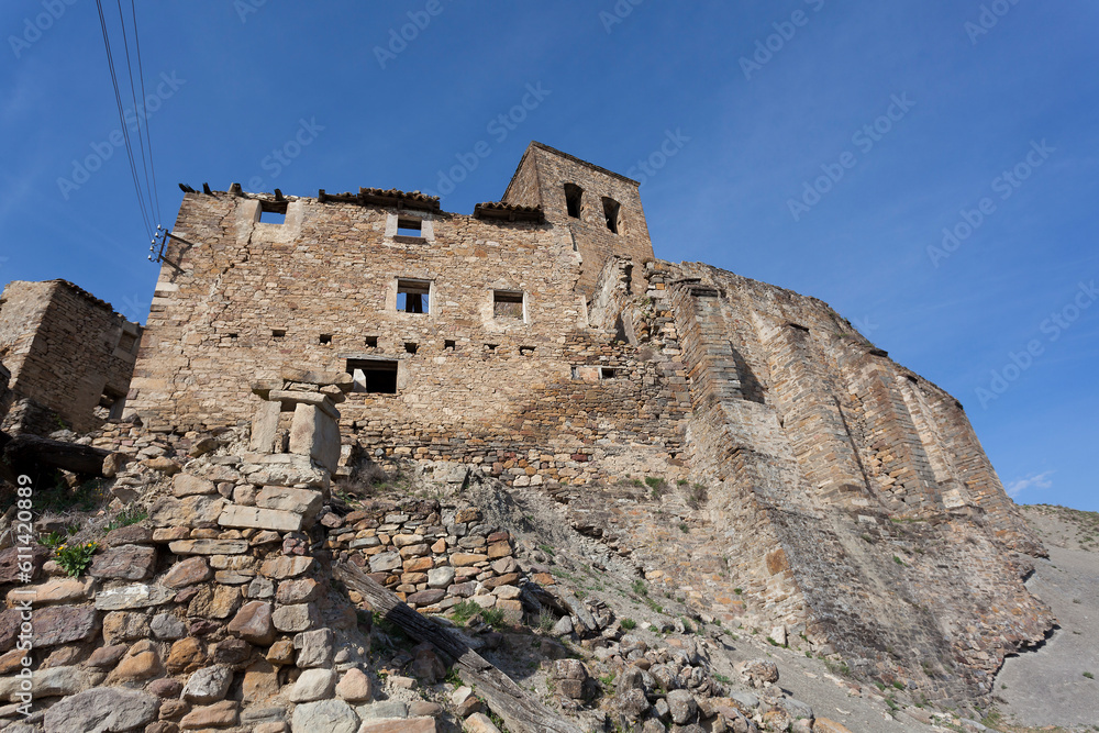 Ruins of Esco, Zaragoza, Aragon, Spain