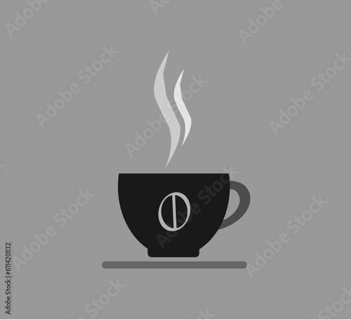 simple coffee vector for coffee shop logo
