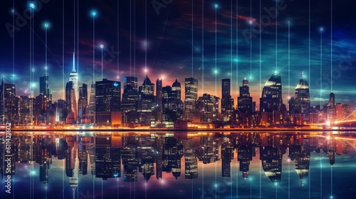 Smart New York City - Wireless Network Connection  © Jardel Bassi