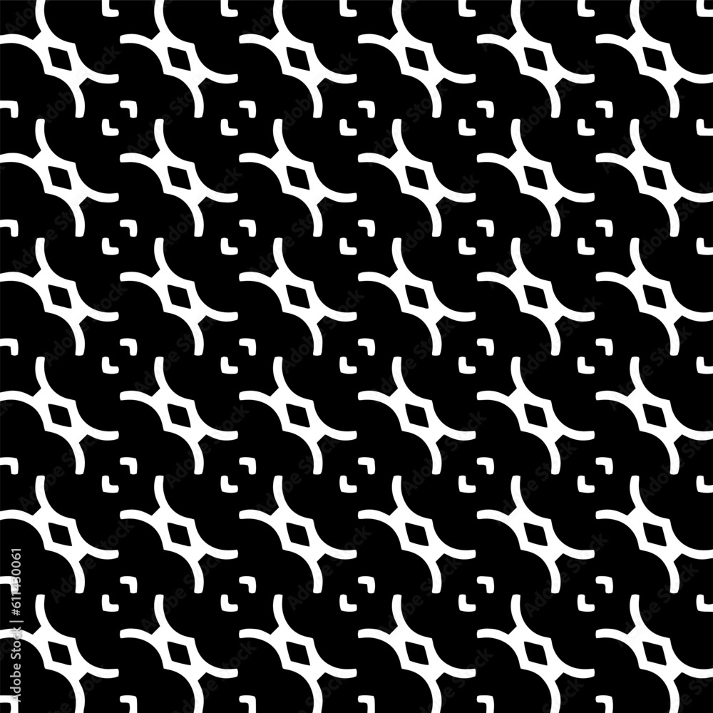 Seamless diagonal pattern. Repeat decorative design.Abstract texture for textile, fabric, wallpaper, wrapping paper. Black and white wallpaper. Seamless diagonal pattern. Repeat decorative design.Abstract texture for textile, fabric, wallpaper, wrapping paper. Black and white wallpaper.