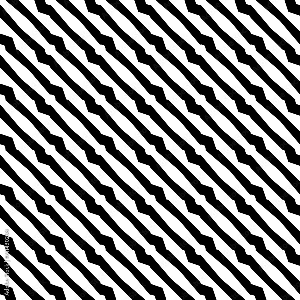 Seamless diagonal pattern. Repeat decorative design.Abstract texture for textile, fabric, wallpaper, wrapping paper. Black and white wallpaper. Seamless diagonal pattern. Repeat decorative design.Abstract texture for textile, fabric, wallpaper, wrapping paper. Black and white wallpaper.