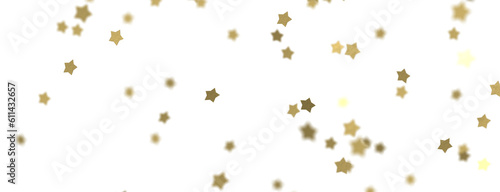 Photo Christmas Star Shower: Captivating 3D Illustration of Falling Stars for the Holi