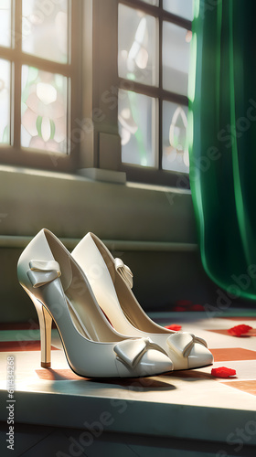 Hey there, shoe lovers! 👋 Get ready to fall head over heels for these stunning low heels. 🌹✨ Immerse yourself in the world of unreal engine aesthetics