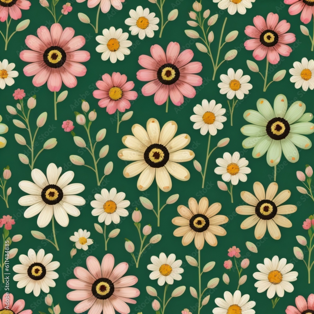 seamless floral pattern seamless floral pattern