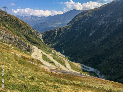 Tremola pass view