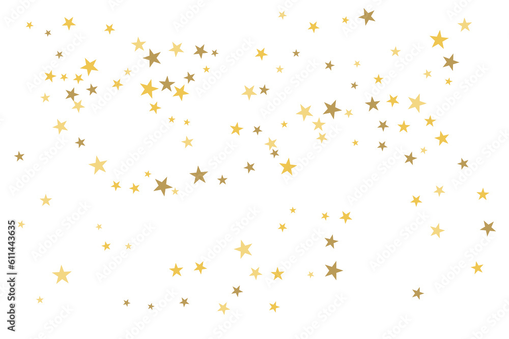 Star confetti. Gold casual confetti background. Bright design pattern. Star confetti. Gold casual confetti background. Bright design pattern.