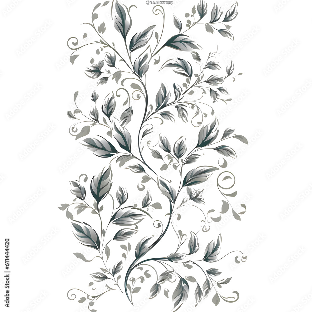 design element styled like a illustration for decoartion collection with framing branches and leaves isolated against transparent design element styled like a illustration for decoartion collection with framing branches and leaves isolated against transparent