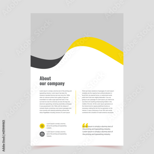 brochure, template, medica, banner, clean brochure template with minimalist concept and modern style use for business proposal and annual report, flyer design, book cover, vector, cover.