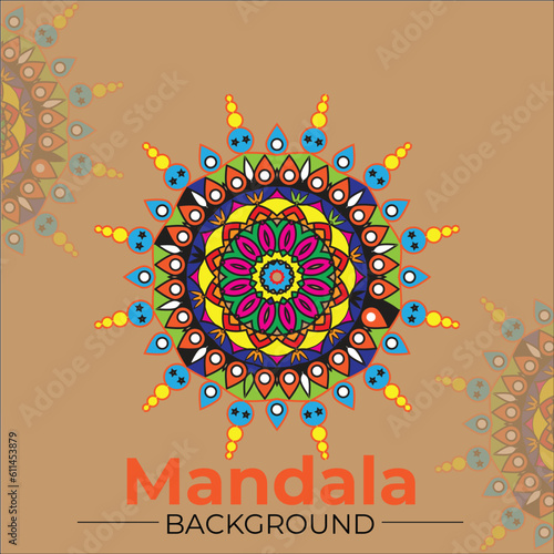 Mandala design background
