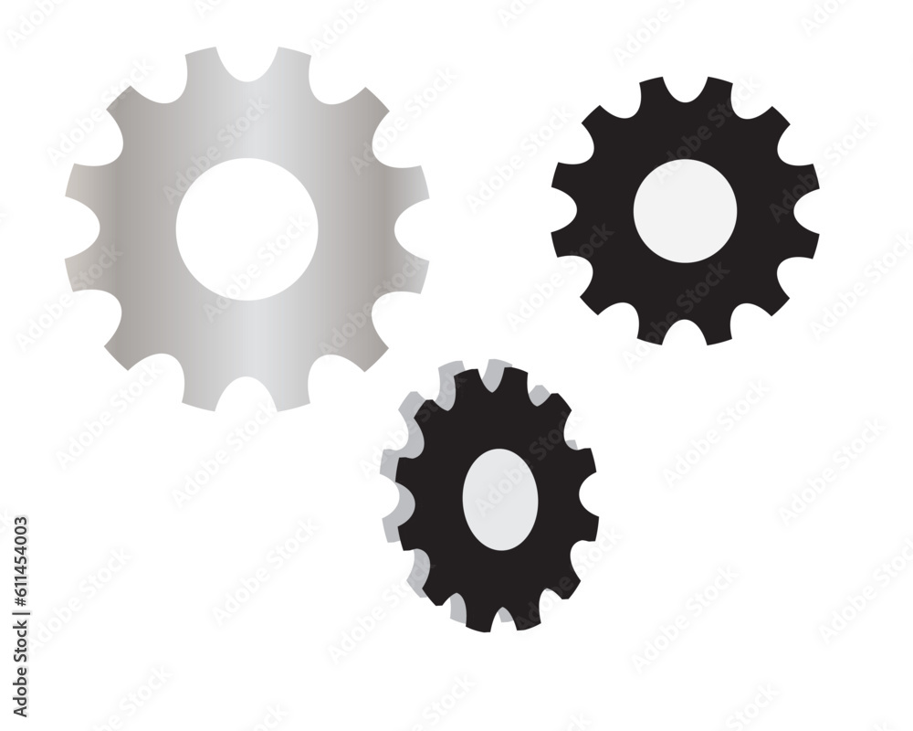 Setting icon vector, Tools, Cog, Gear Sign Isolated on white background. Help options account concept. Trendy Flat style for graphic design, logo, Web site, social media, UI, mobile app, sprocket. Setting icon vector, Tools, Cog, Gear Sign Isolated on white background. Help options account concept. Trendy Flat style for graphic design, logo, Web site, social media, UI, mobile app, sprocket.