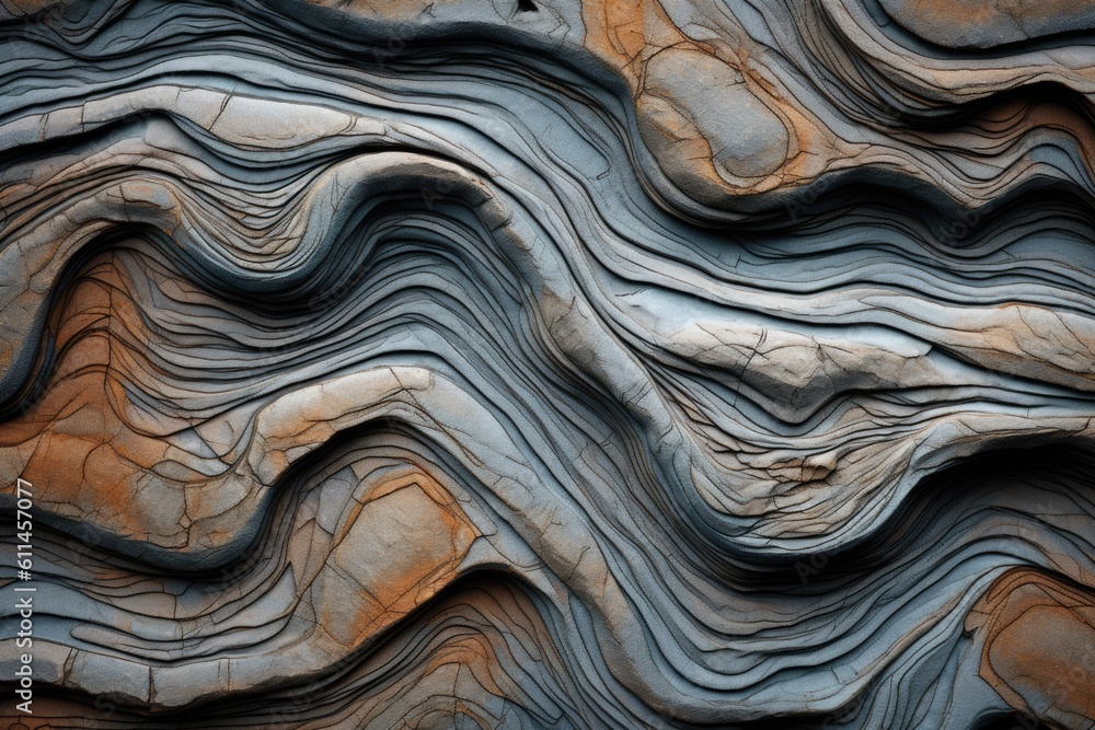 Harmonious blend of wood shapes and textures found in nature. Generative AI Harmonious blend of wood shapes and textures found in nature. Generative AI
