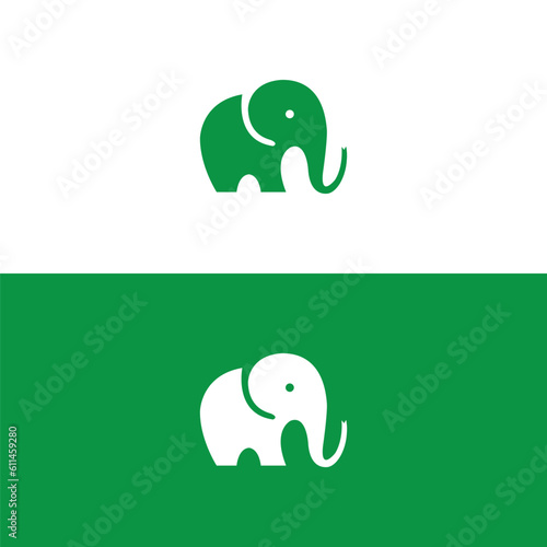 elephant vector logo.Elephant illustrations,Elephant icon.