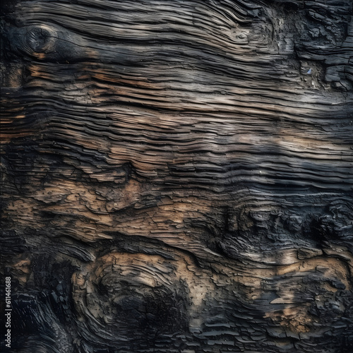 old burnt wood texture