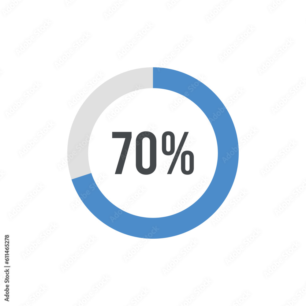 Circle Diagram Pie Charts Infographic Elements. Loading Progress Vector illustration Circle Diagram Pie Charts Infographic Elements. Loading Progress Vector illustration