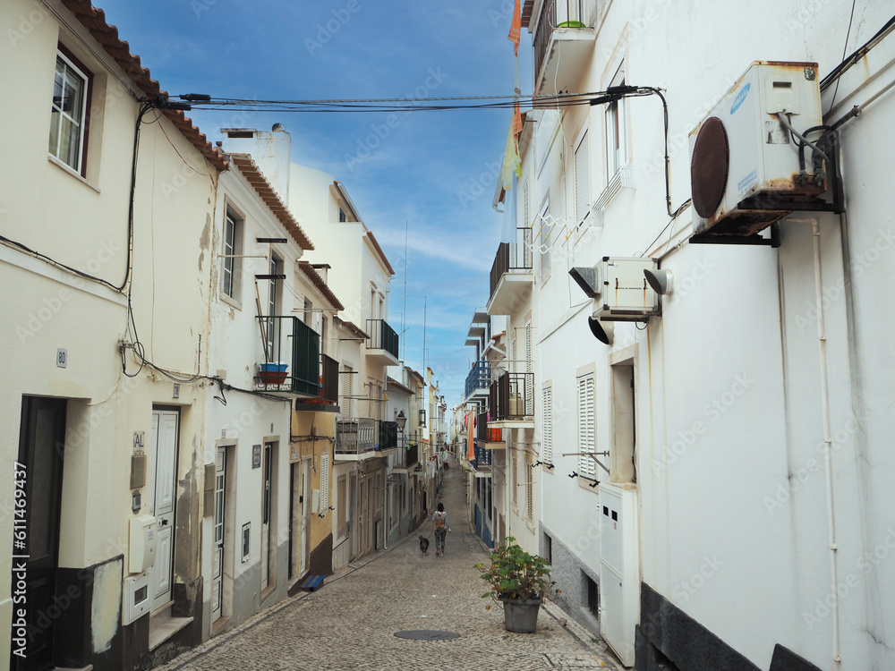 Fototapeta premium City view of Nazaré