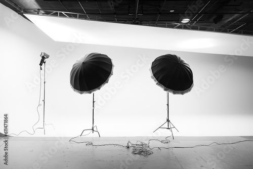 Real life photo studio setup