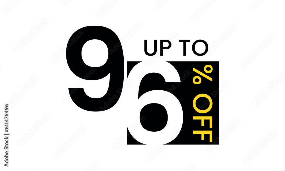 up to sale discount template, abstract 96 percent off vector, up to 96 percent discount template up to sale discount template, abstract 96 percent off vector, up to 96 percent discount template